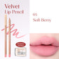 CLIO Velvet Lip Pencil Set - 6 Color to Choose