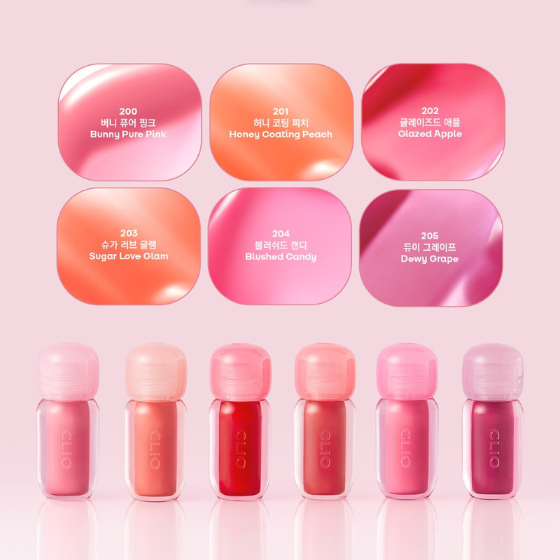 CLIO Volumate Gloss - 6 Colors to Choose
