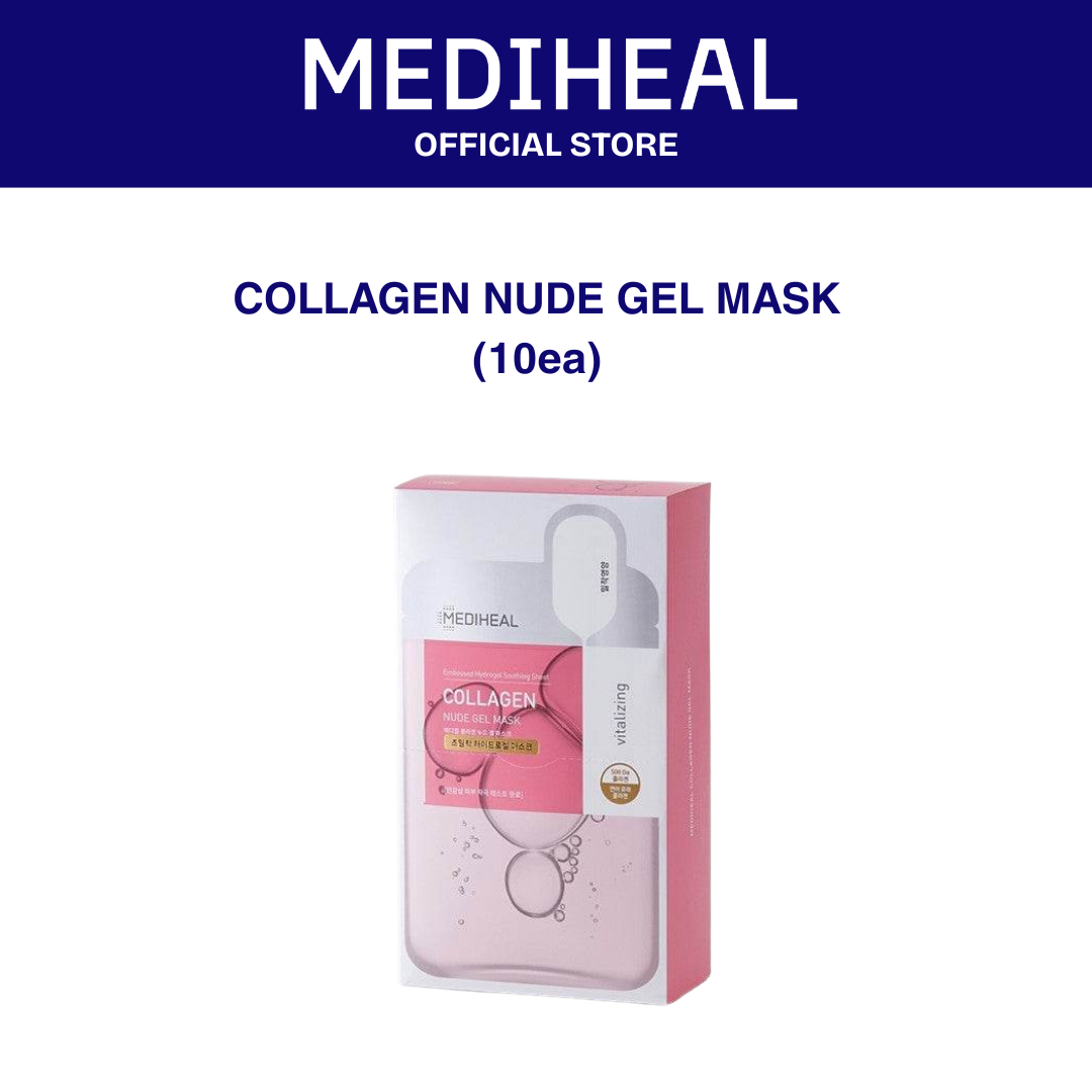 MEDIHEAL Collagen Nude Gel Mask 10ea