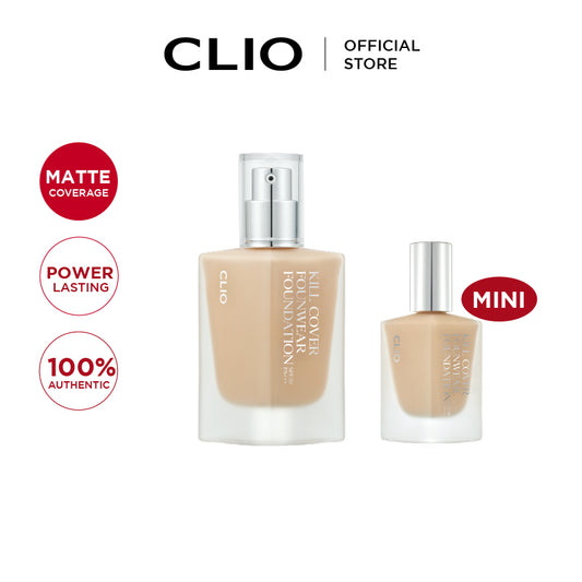 [CLEARANCE] [EXPIRY DATE JANUARY 2026] CLIO Kill Cover Founwear Foundation SPF30 PA+++ #04 Ginger