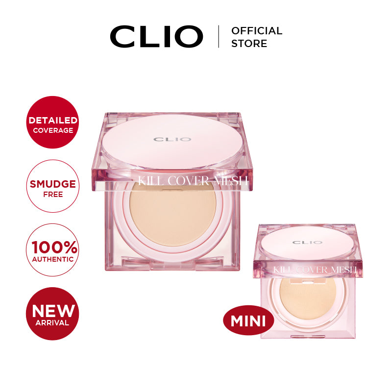 CLIO Kill Cover Mesh Glow Cushion SPF50+ PA++++ - 4 Colors to Choose