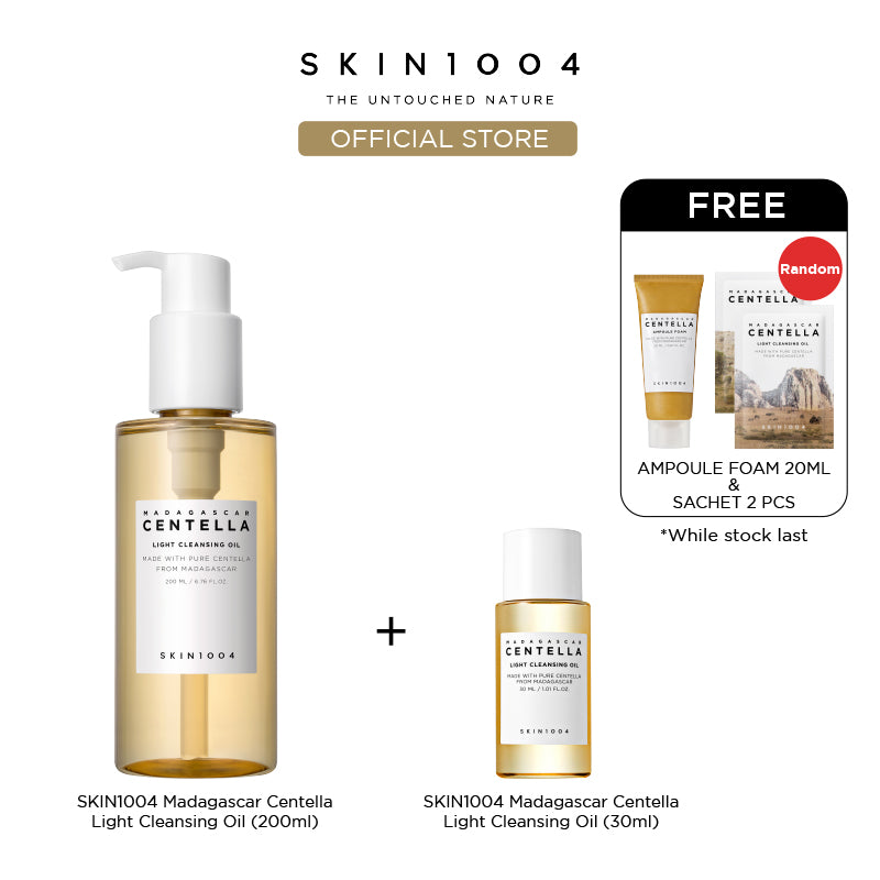 SKIN1004 Madagascar Centella Light Cleansing Oil Set