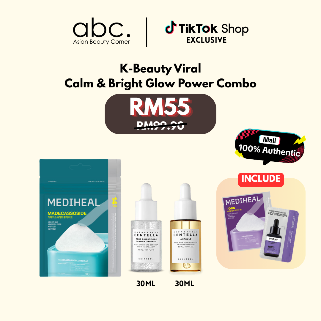 K-Beauty Viral Calm and Bright Glow Power Combo