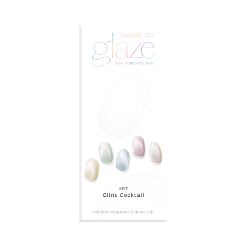 DASHING DIVA Glaze Mani Art Glint Coktail ZMA351D