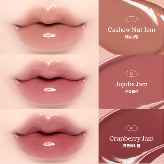 DASIQUE Fruity Lip Jam [Muted Nuts Collection] - 3 Color to Choose