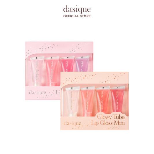 [FREE GIFT] DASIQUE Glowy Tube Lip Gloss Mini Kit