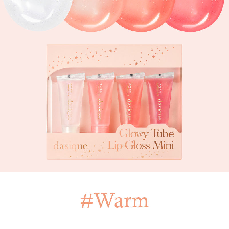 [FREE GIFT] DASIQUE Glowy Tube Lip Gloss Mini Kit