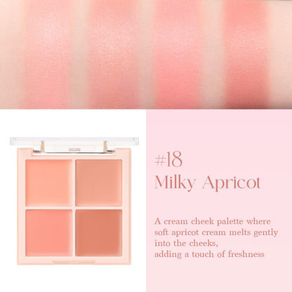 DASIQUE Blending Mood Cheek [Milky Fruits Collection] - 2 Colors to Choose