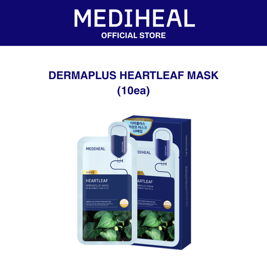MEDIHEAL Dermaplus Heartleaf Mask - 10ea