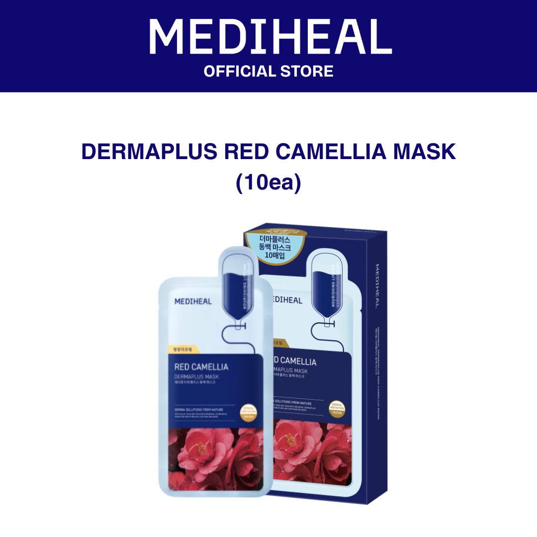 MEDIHEAL Dermaplus Red Camellia Mask - 10ea