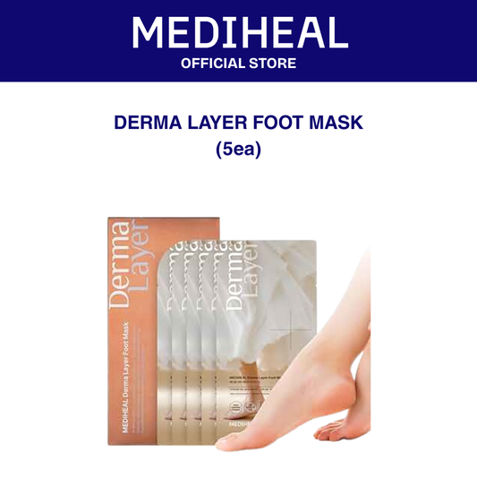 MEDIHEAL Derma Layer Foot Mask - 5ea