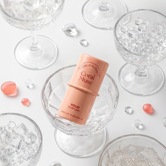 DAILY COMMA BELLO DE PERFUME SOLID PERFUME CORAL MUSE