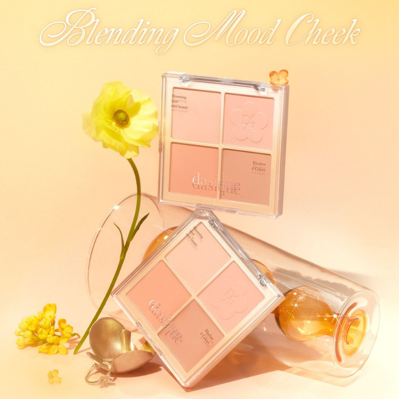 DASIQUE Blending Mood Cheek [Golden Flower Collection] #12 Golden Flower