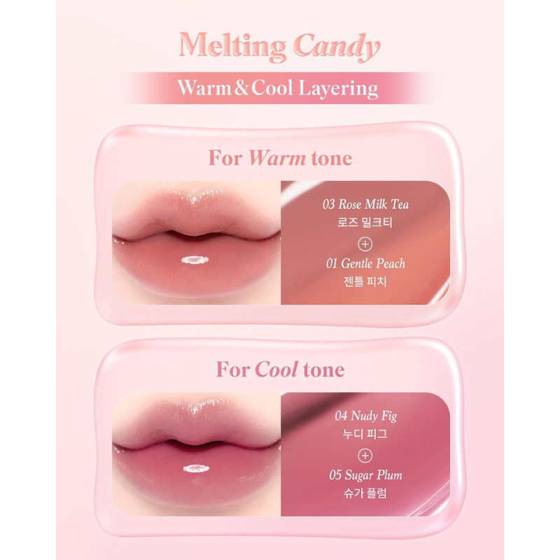 DASIQUE Melting Candy Balm - 10 Colors to Choose