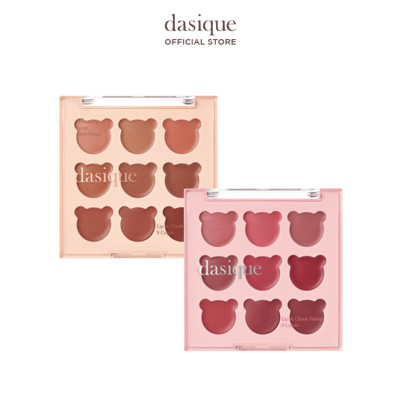 DASIQUE Mood Painting Lip & Cheek Palette [My Bear Collection] - 2 Color to Choose