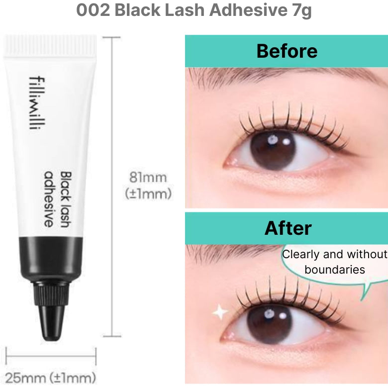 Fillimilli Black Eyelash Glue 7g
