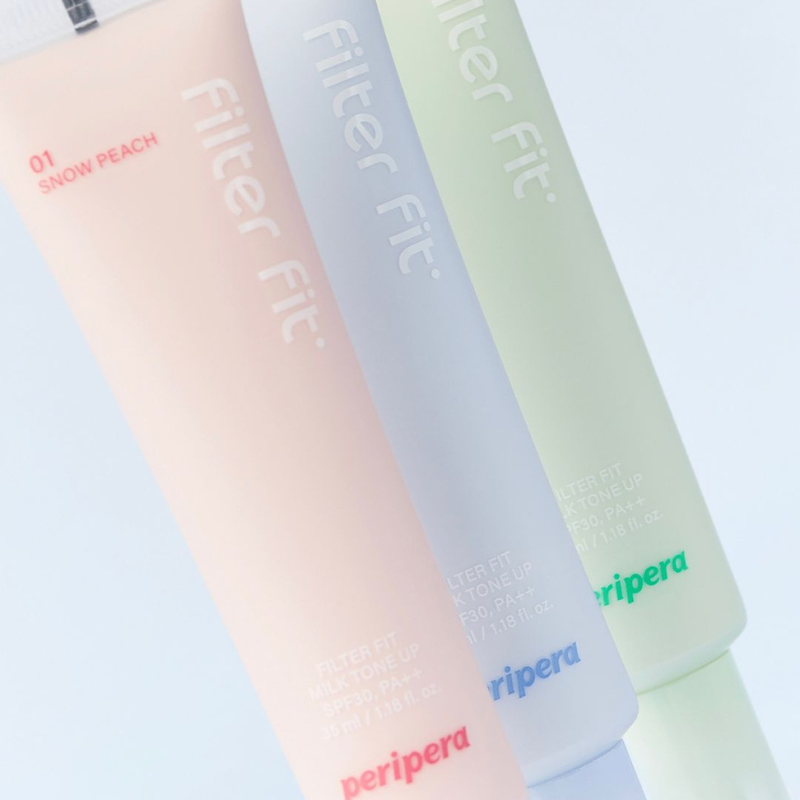PERIPERA Filter Fit Milk Tone Up SPF30, PA++ - 4 Color to Choose