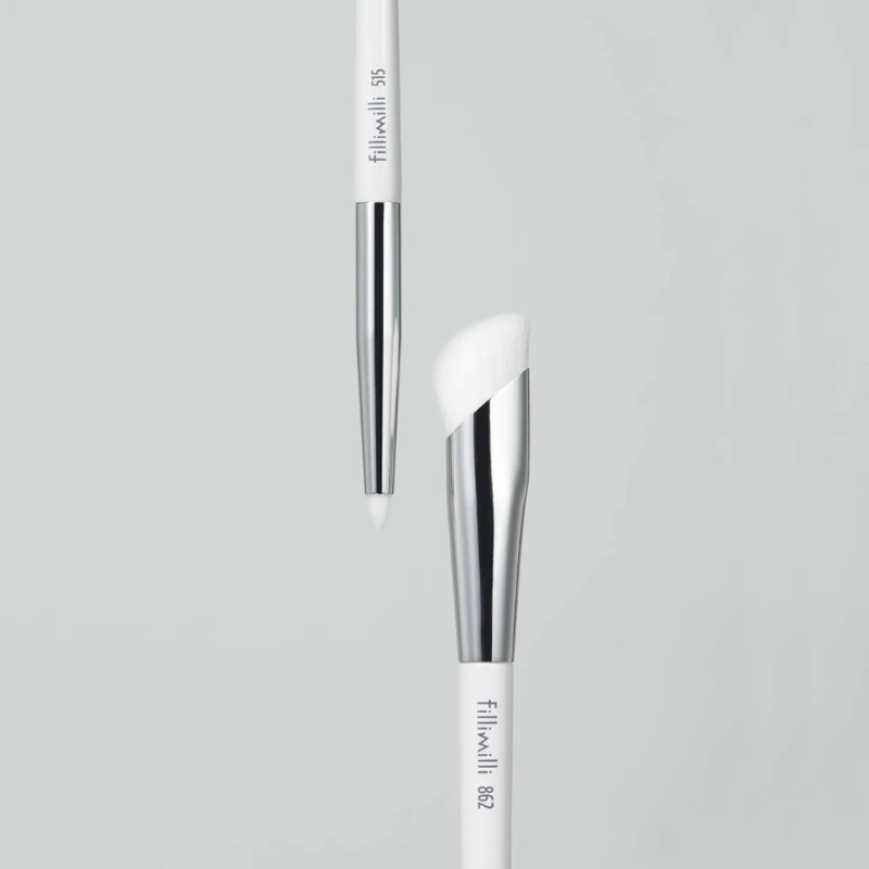 Fillimilli Detail Contour Brush Duo (+Fitting Contouring Puff)