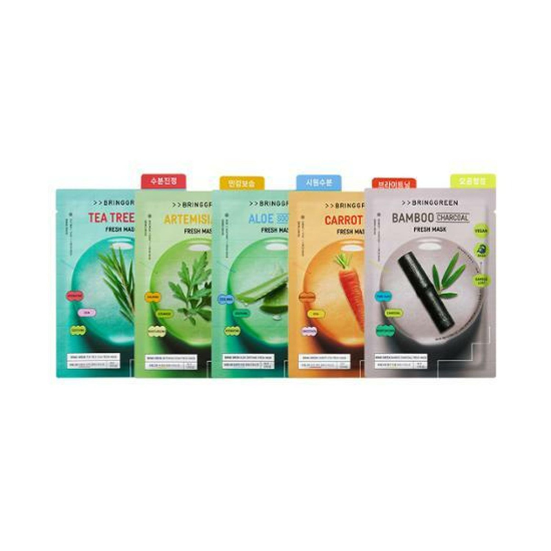 BRINGGREEN Fresh Mask Sheet 1ea