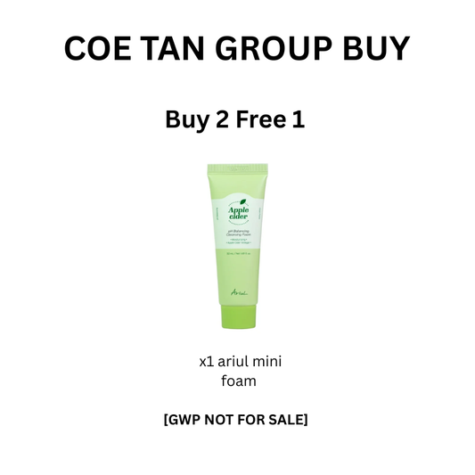COE TAN B2F1 [GWP] ARIUL Apple Cider Cleansing Foam 50ml