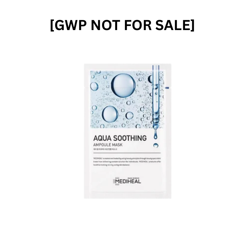 [GWP] MEDIHEAL Aqua Soothing Ampoule Mask (1ea)
