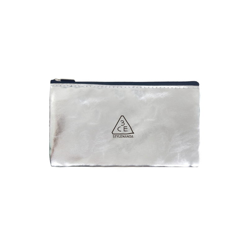 [FREE GIFT] 3CE Silver Makeup Pouch – WOOH