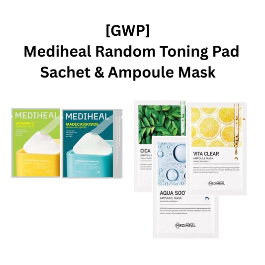 [GWP] Mediheal Random Toning Pad Sachet & Ampoule Mask