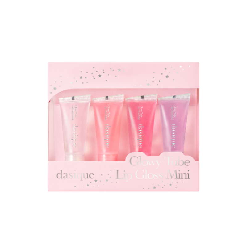 [FREE GIFT] DASIQUE Glowy Tube Lip Gloss Mini Kit