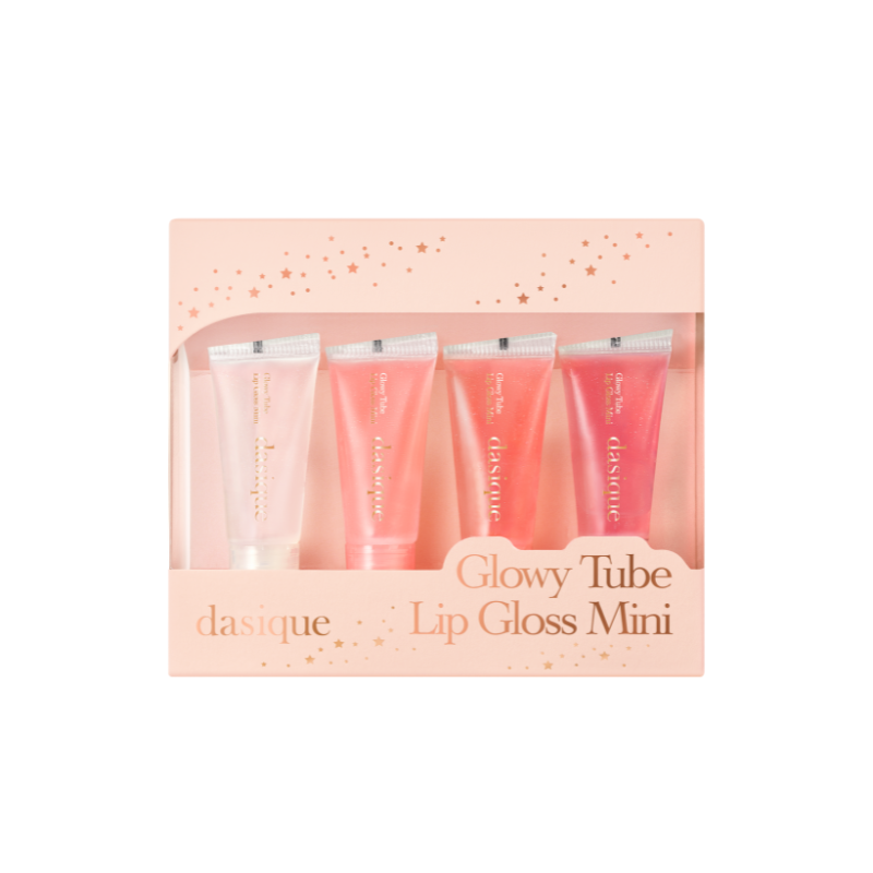 [FREE GIFT] DASIQUE Glowy Tube Lip Gloss Mini Kit