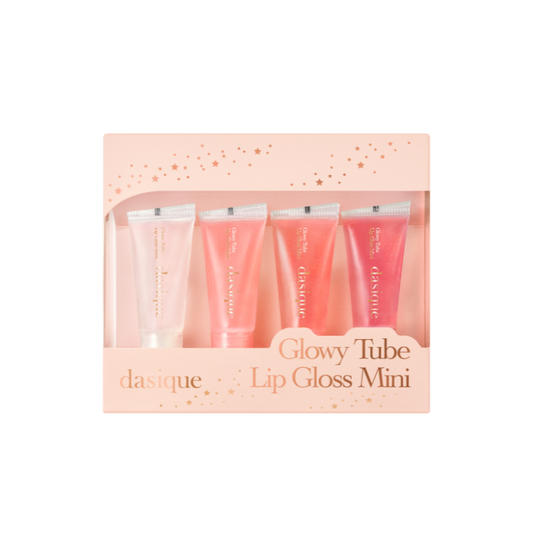 [FREE GIFT] DASIQUE Glowy Tube Lip Gloss Mini Kit