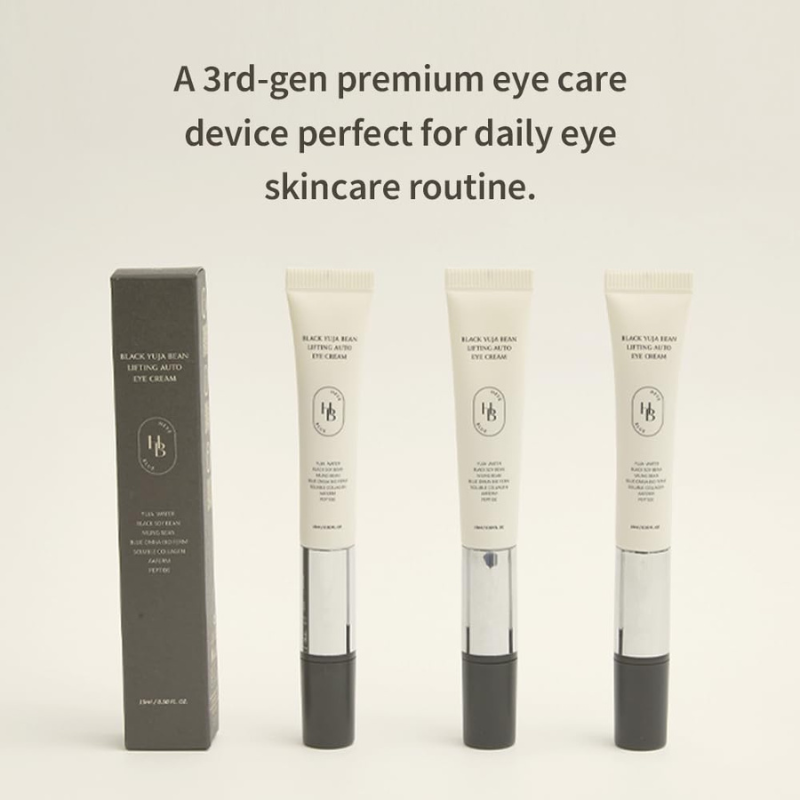HEVEBLUE Black Yuja Bean Lifting Auto Eye Cream