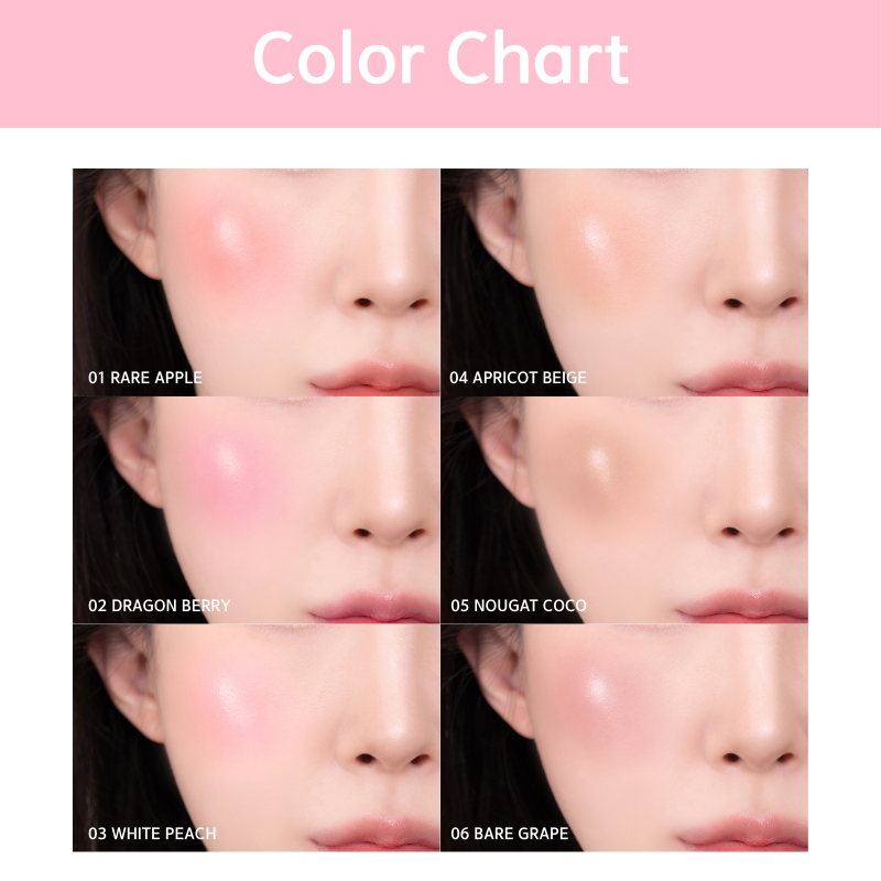 ROMAND Juicy Roll Cheek - 6 Color to Choose