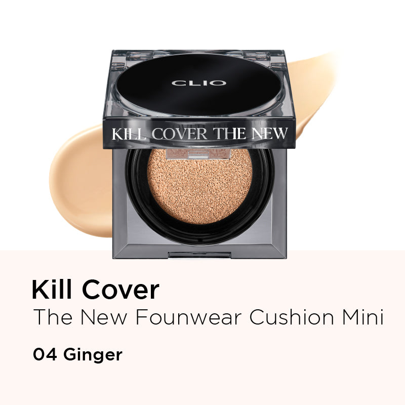 [CLEARANCE] [EXPIRY DATE MARCH 2026] CLIO KILL Cover The New Founwear Cushion SPF50+ PA+++ Mini #04 Ginger
