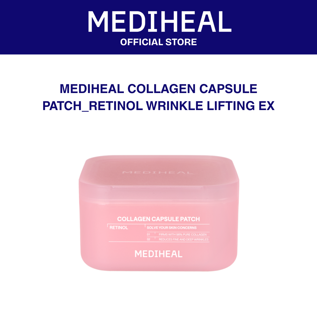 MEDIHEAL Collagen Capsule Patch_Retinol Wrinkle Lifting EX