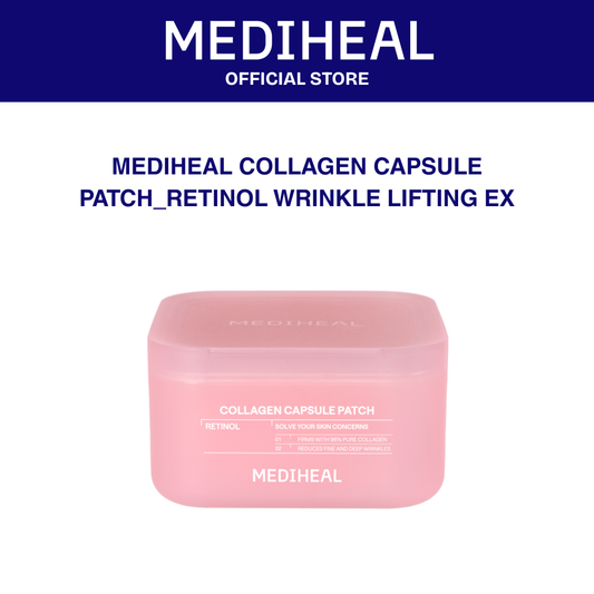 MEDIHEAL Collagen Capsule Patch_Retinol Wrinkle Lifting EX