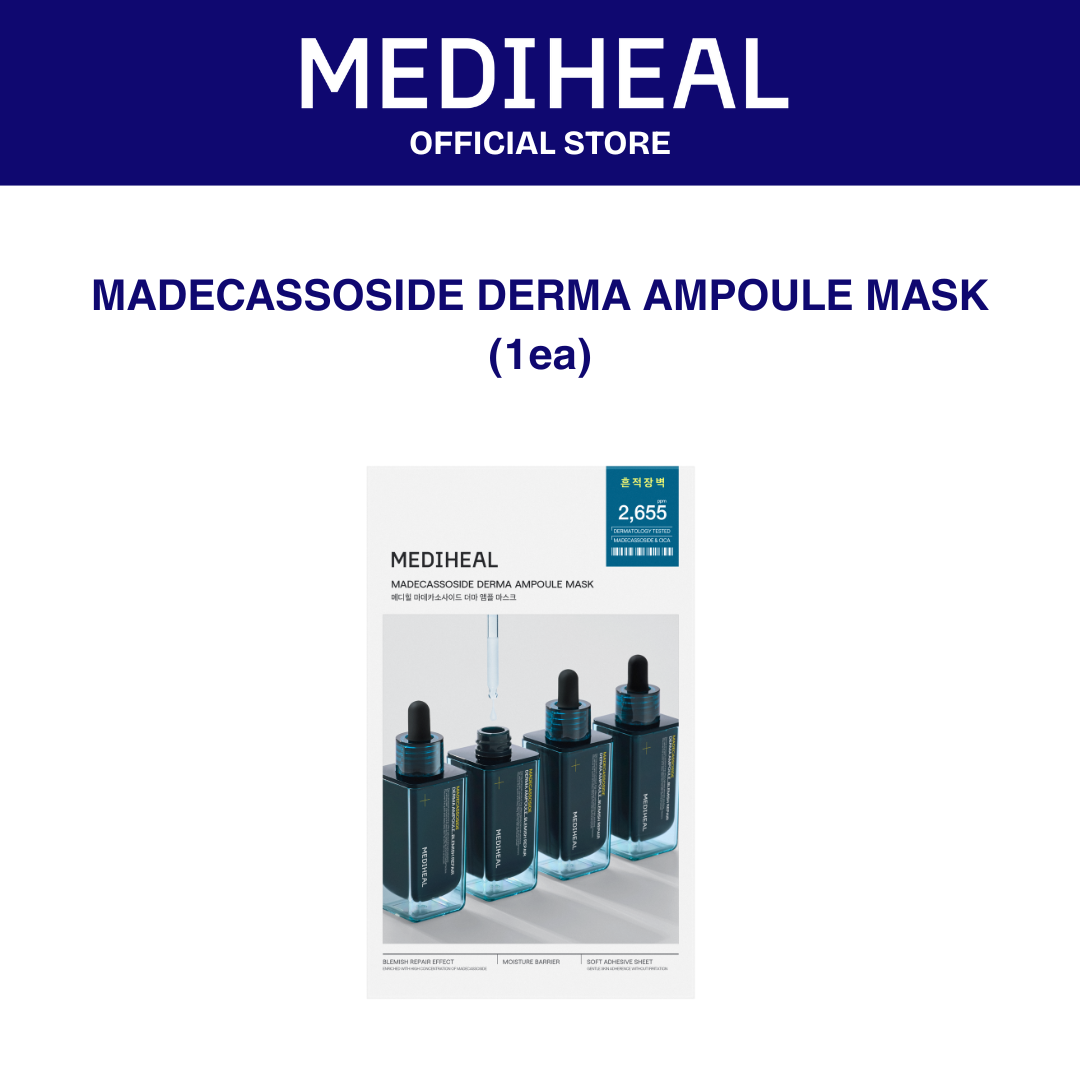 MEDIHEAL Madecassoside Derma Ampoule Mask - 1ea
