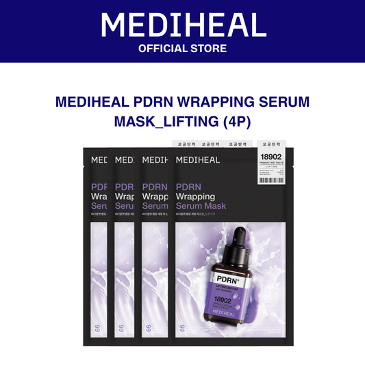 MEDIHEAL PDRN WRAPPING SERUM MASK_LIFTING (4P)