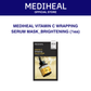 MEDIHEAL VITAMIN C WRAPPING SERUM MASK_BRIGHTENING - 1ea