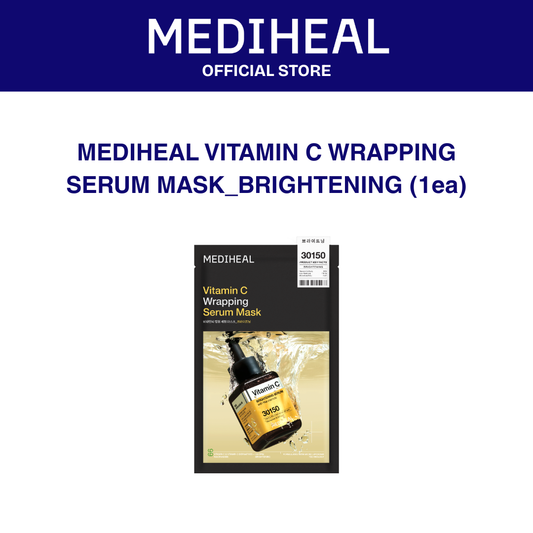 MEDIHEAL VITAMIN C WRAPPING SERUM MASK_BRIGHTENING - 1ea