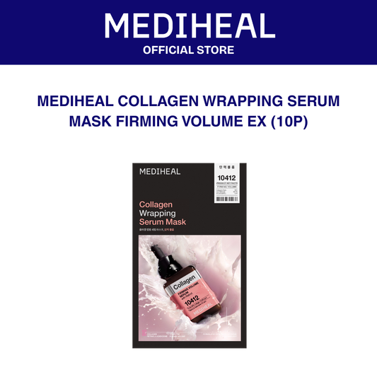MEDIHEAL Collagen Wrapping Serum Mask Firming Volume EX - 10ea