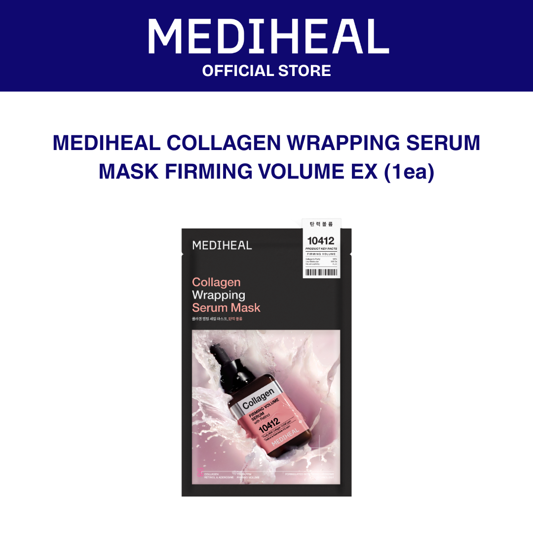 MEDIHEAL Collagen Wrapping Serum Mask Firming Volume EX - 1ea