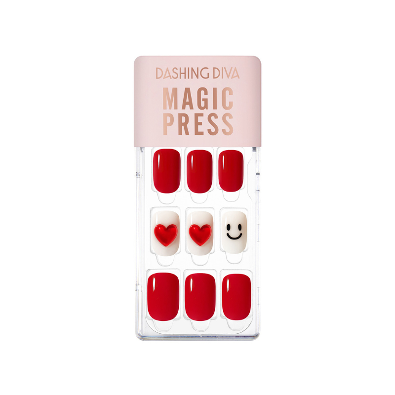 DASHING DIVA Magic Press Regular Round Mani Love You MDR3W034RR