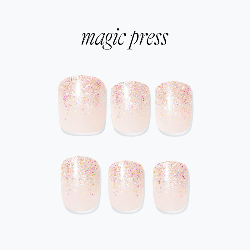 DASHING DIVA Magic Press Short Square Mani MDR4F011SS