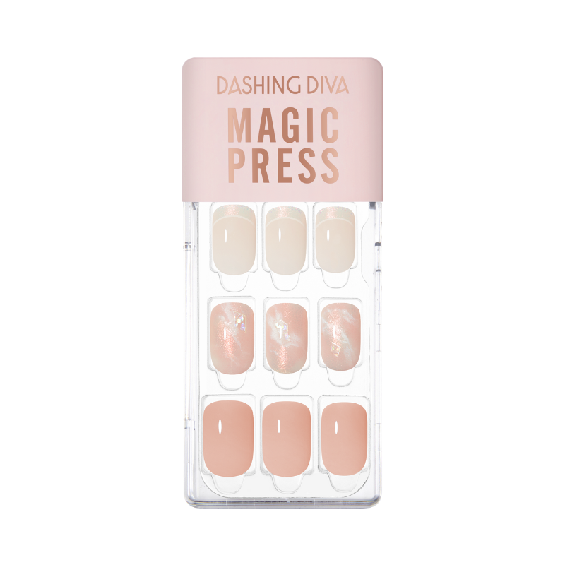 DASHING DIVA Magic Press Regular Round Mani Candlelight MDR4P041RR