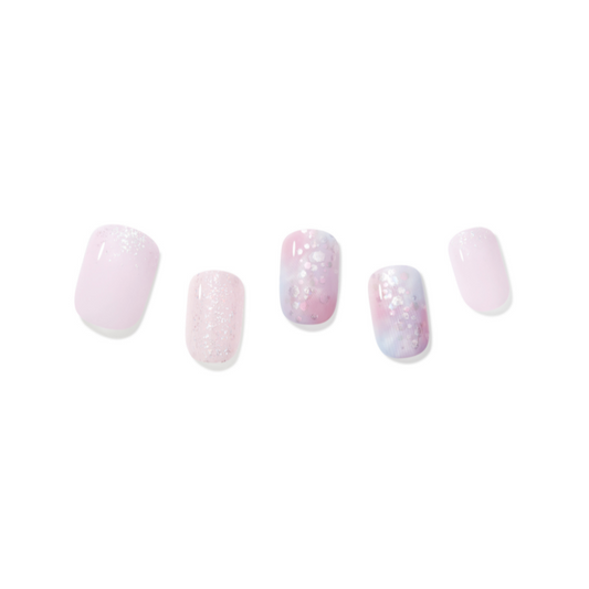 DASHING DIVA Magic Press Regular Round Mani Dreamy Marble MDR4P042RR