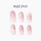 DASHING DIVA Magic Press Almond Pink Ocean MDR4S016AL