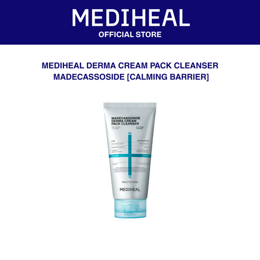 MEDIHEAL DERMA CREAM PACK CLEANSER_MADECASSOSIDE [CALMING BARRIER]