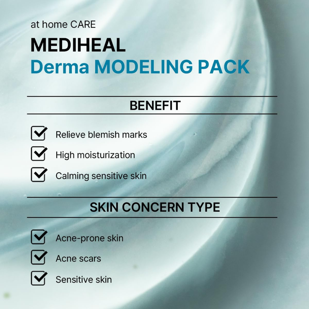 MEDIHEAL DERMA MODELING PACK  5X MEGA SET [MADECASSOSIDE BLEMISH]