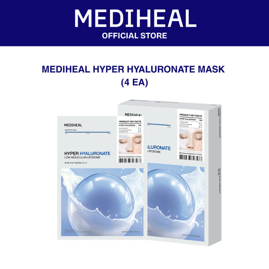 MEDIHEAL HYPER HYALURONATE MASK - 4ea