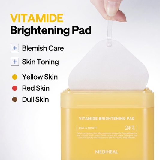 MEDIHEAL Vitamin C Bright Toning Pad Refill Duo Set